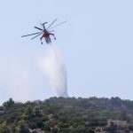 Πυρκαγιά στην Χάλκη κοντά στη Λάρισα σε εξέλιξη με τις δυνάμεις να επιχειρούν για την κατάσβεσή της