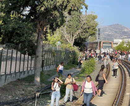 Φωτιά σε τρένο προκαλεί άμεση επέμβαση πυροσβεστικής και προσωρινή διακοπή κυκλοφορίας