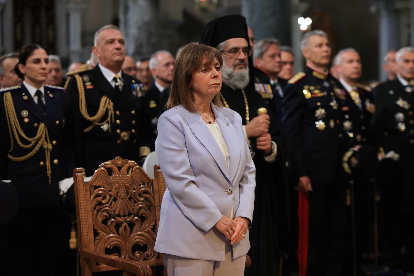 Η Πρόεδρος της Δημοκρατίας Σακελλαροπούλου τιμά την επέτειο της Θεσσαλονίκης και τον Άγιο Δημήτριο