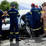 Τραγικό τροχαίο δυστύχημα με έναν νεκρό στην παραλιακή οδό Ναυπλίου Νέας Κίου