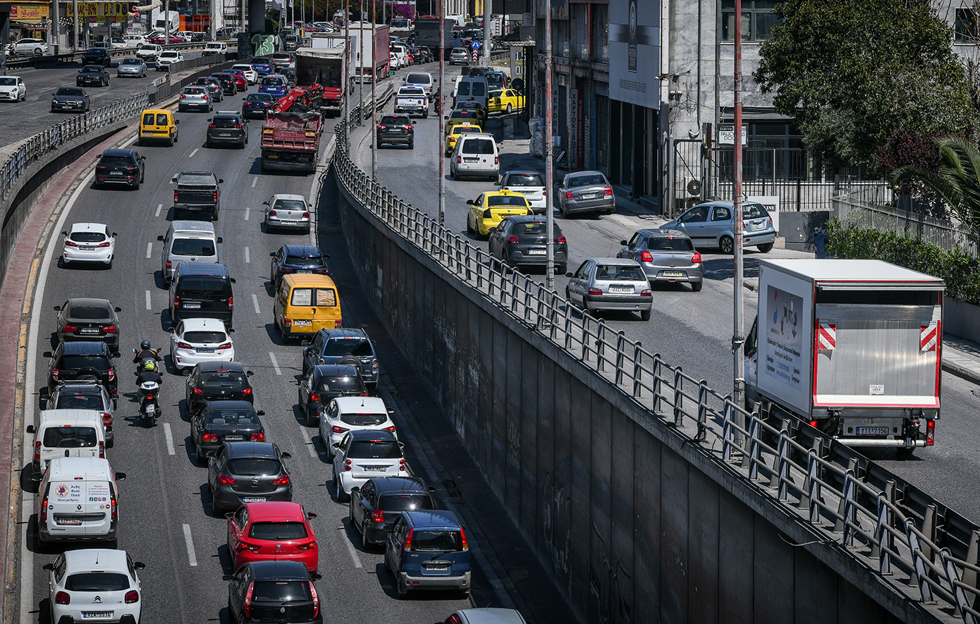 Κυκλοφοριακό Χάος στους Δρόμους της Αθήνας την Παρασκευή 18 Οκτωβρίου