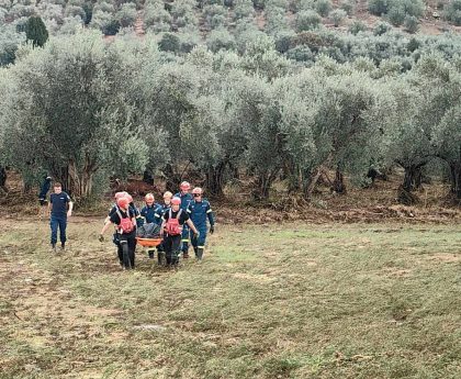 Φονική Κακοκαιρία Κασσάνδρα στην Αιτωλοακαρνανία με Νεκρό Έναν Φύλακα